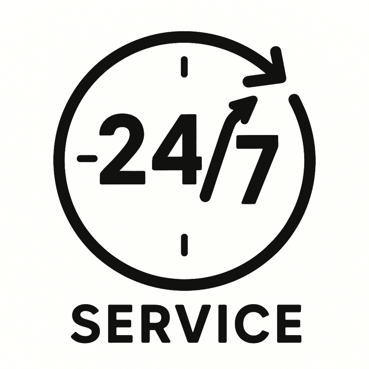 24/7 service