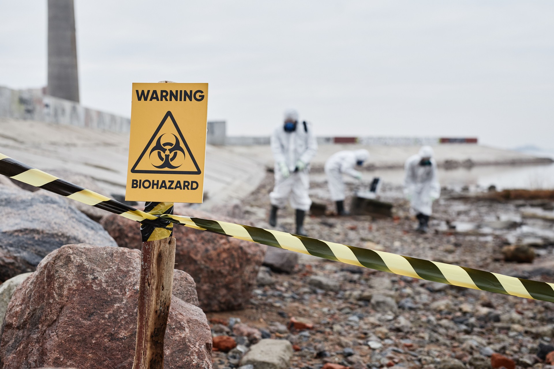 Biohazard Sign Background